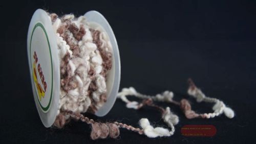 Bild von Band 10m/ 15mm, Multiwolle, braun/weiss