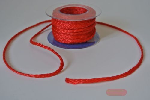 Bild von Band 10m/ 4mm, Flachkordel, rot