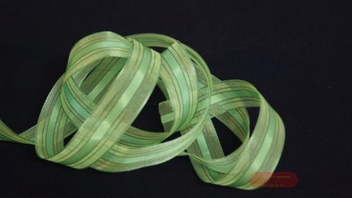 Bild von Band 20m/ 25mm, Organzarand, grün