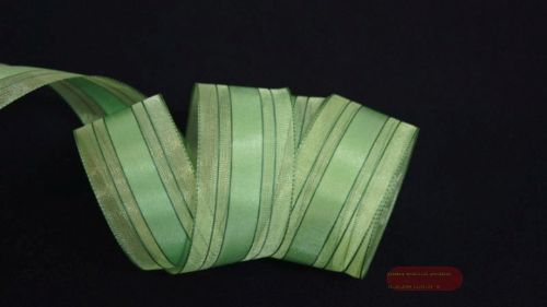 Bild von Band 20m/ 40mm, Organzaband, grün