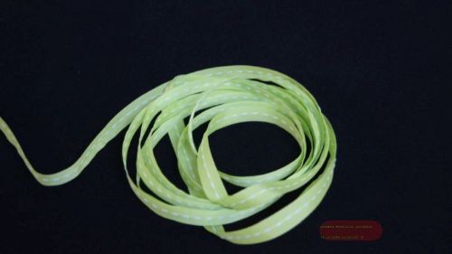 Bild von Band 50m/ 10mm, single stitch ribbon, h'grün