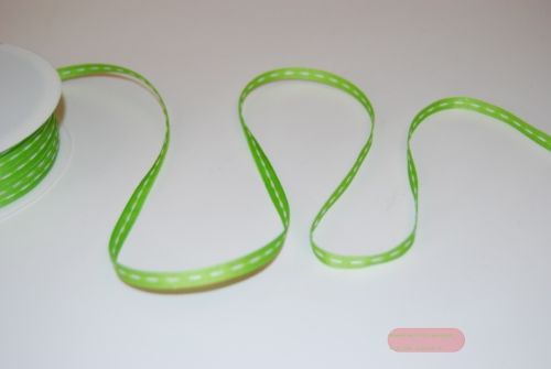 Bild von Band 50m/ 04mm, single stitch ribbon, h'grün