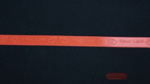 Bild von Band 20m/ 10mm, True Love 3D, rot/rot