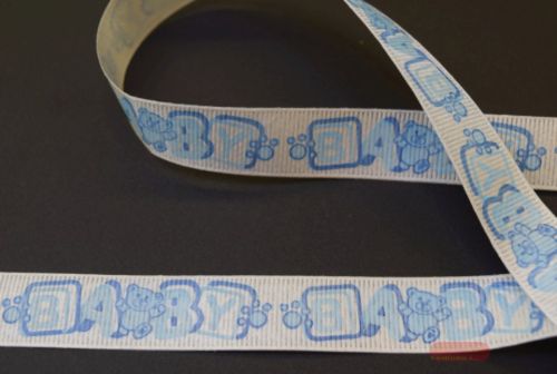 Bild von Band 15mm, Baby, blau