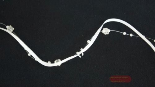 Bild von Band 5m/ 10mm, Square Mab, weiss