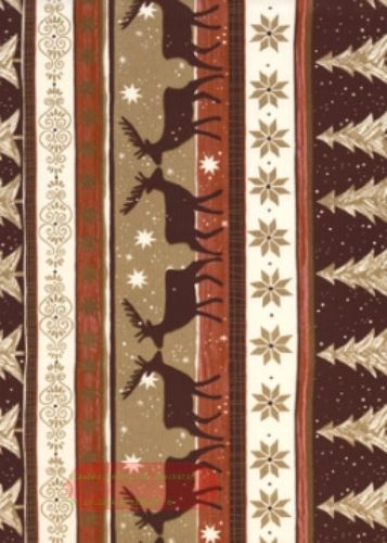 Bild von Bogen 70x 100cm, Dobl Elch, ocker/gold*