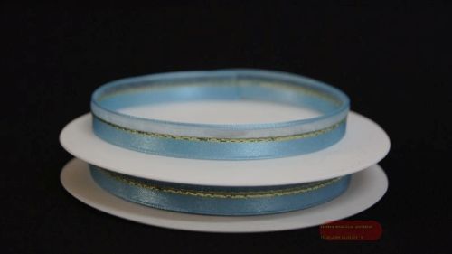 Bild von Band 20m/ 10mm, uni & tüll, türkis