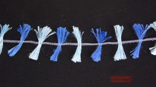 Bild von Band 20m/ 40mm, Drachenschnur, h'blau/blau