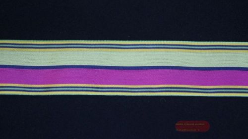 Bild von Band 25m/ 40mm, Streifen, rot/grün