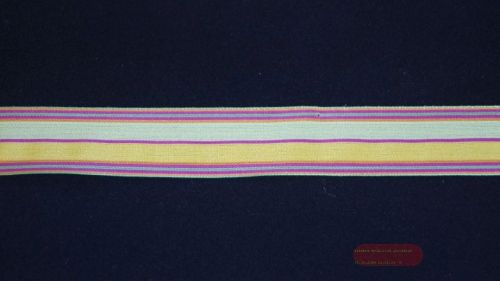 Bild von Band 25m/ 25mm, Streifen, orange/grün