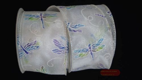 Bild von Band 10y/ 60mm, Libelle, h'grün