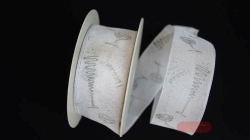 Bild von Band 20m/ 40mm, Prosit, silber