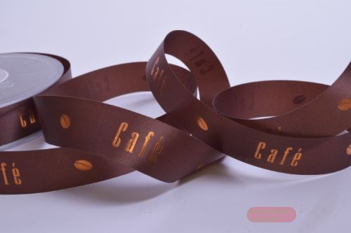 Bild von Band 50m/ 24mm, Café, braun