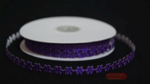Bild von Band 25m/ 10mm, Blüte klebend, aubergine