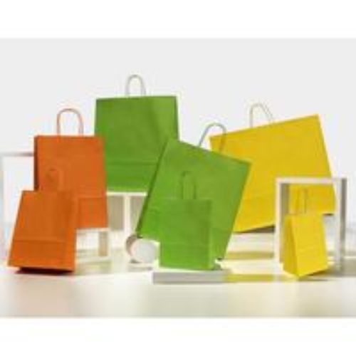 Bild von Tragtasche, 22+10 x 29cm - LU, orange