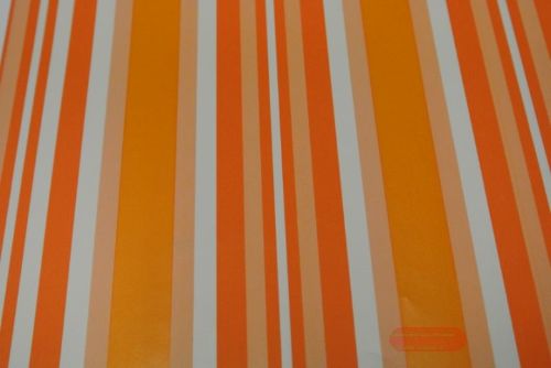 Bild von Bogen 70x 100cm, Streifen, orange