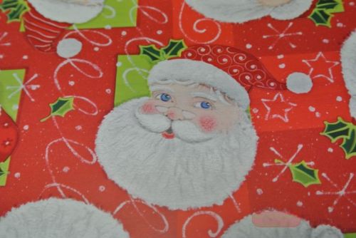 Bild von Bogen 70x 100cm, Nikokopf, rot