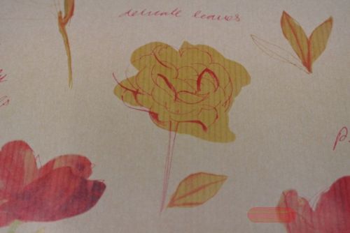 Bild von Bogen 70x 100cm, Blumen, natur