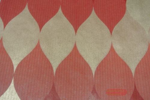 Bild von Bogen 70x 100cm, Raute, rot