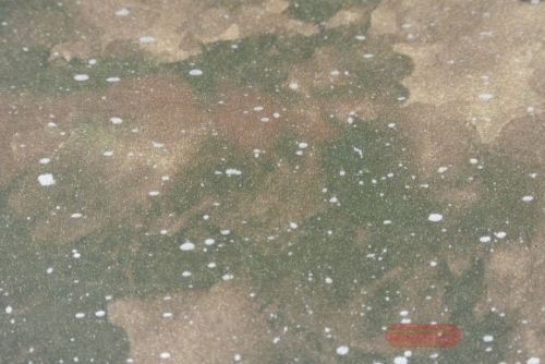 Bild von Bogen 70x 100cm, Weltall, braun/grün