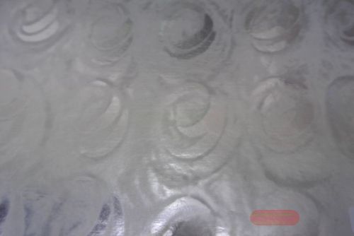 Bild von Bogen 70x 100cm, Kreise offen, silber met.