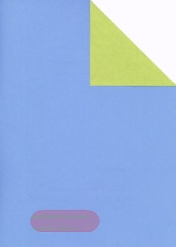 Bild von Bogen 70x 100cm, Uni gerippt, hellblau/grün*