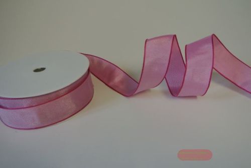 Bild von Band 25m/ 25mm, uni, pink