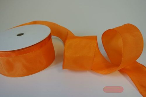 Bild von Band 25m/ 40mm, uni, orange
