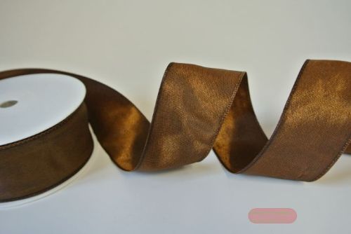 Bild von Band 25m/ 40mm, uni, braun