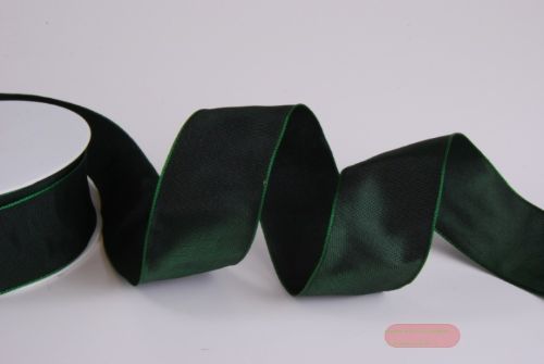 Bild von Band 25m/ 40mm, uni, dunkelgrün
