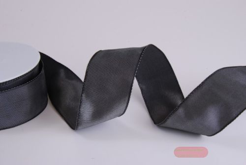 Bild von Band 25m/ 40mm, uni, d'grau