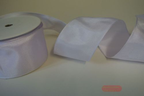 Bild von Band 25m/ 60mm, uni, weiss