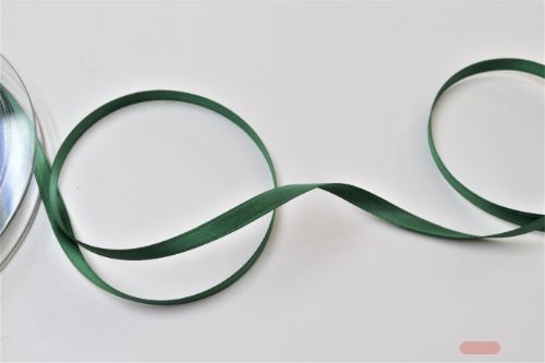 Bild von Band 50m/ 03mm, Double face Satin, d'grün