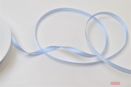 Bild von Band 50m/ 03mm, Double face Satin, lichtblau