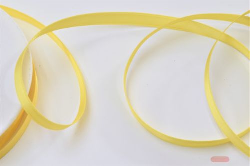 Bild von Band 25m/ 07mm, Double face Satin, gelb