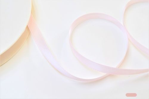Bild von Band 25m/ 07mm, Double face Satin, h'rosa