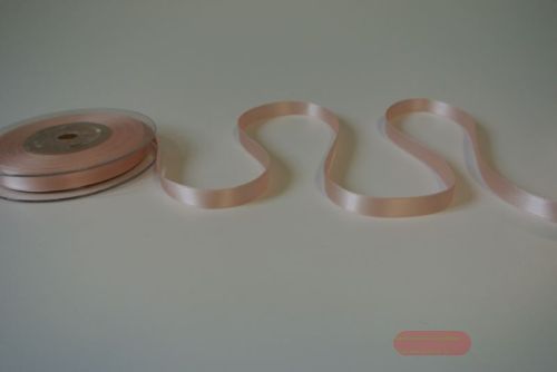 Bild von Band 25m/ 10mm, Double face Satin, lachs