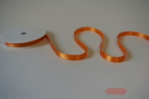Bild von Band 25m/ 10mm, Double face Satin, mandarin