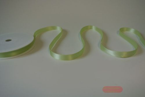 Bild von Band 25m/ 10mm, Double face Satin, h'grün