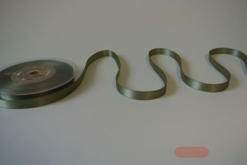 Bild von Band 25m/ 10mm, Double face Satin, kaki