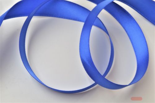 Bild von Band 25m/ 15mm, Double face Satin, nuit-blau