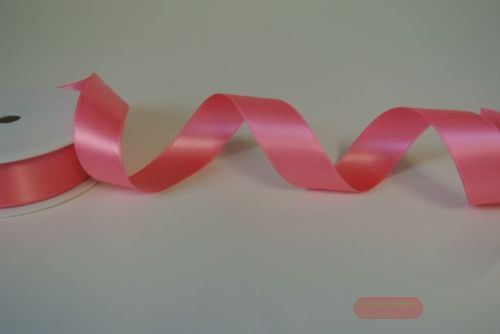 Bild von Band 25m/ 25mm, Double face Satin, d'pink