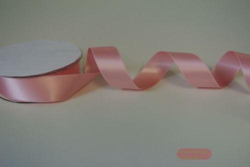 Bild von Band 25m/ 25mm, Double face Satin, rosa