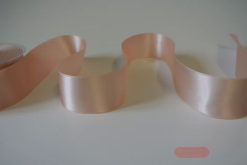 Bild von Band 25m/ 40mm, Double face Satin, lachs