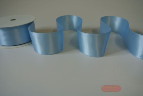 Bild von Band 25m/ 40mm, Double face Satin, lichtblau