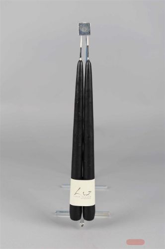 Bild von Tauchkerze, 30cm x 22mm - 1 Paar, schwarz**