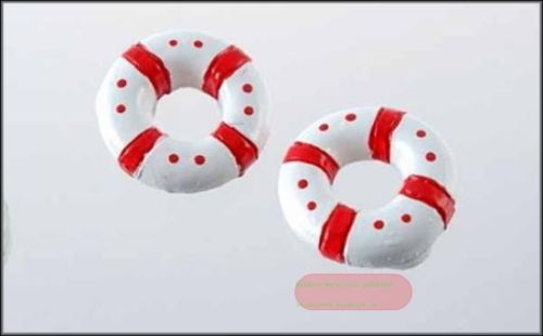 Bild von Deco, Rettungsring klebend 22mm, rot