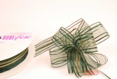 Bild von Susifix 25m/ 25mm, Tüll, d'grün