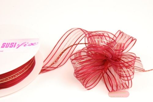 Bild von Susifix 25m/ 25mm, Tüll, rubin