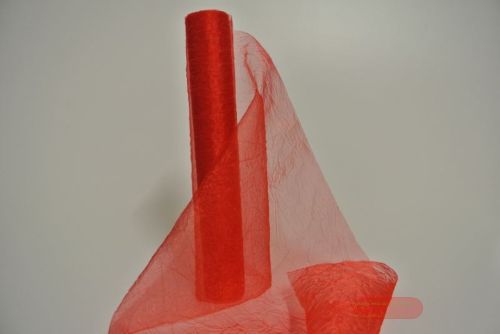 Bild von Band 5m/ 280mm, Crash-Organza, rot